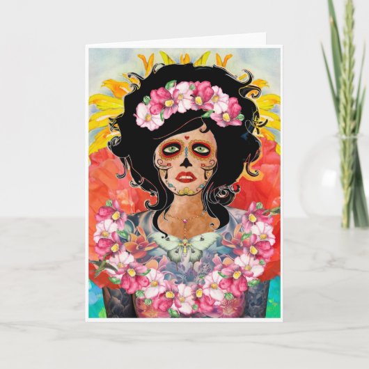 DAG VAN DE DODEN DOOR TRISTAN BERLUND KAART (Voorkant)