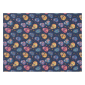 Dag van de Doden geschilderde schedels Tafelkleed (Voorkant (Horizontaal))