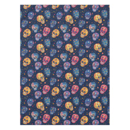 Dag van de Doden geschilderde schedels Tafelkleed