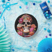 Dag van de Doden Groet Papieren Kommen (Feest)