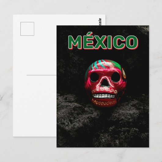 Dag van de Doden in Mexico Briefkaart (Voorkant / Achterkant)