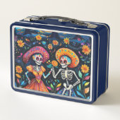 Dag van de doden kleurrijk ontwerp (Achterkant)