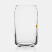 Dag van de Doden Mexicaanse Axolotl Op Maat Blikvorm Glas (Rechts)