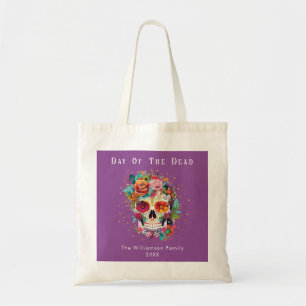 Dag van de Doden Mexicaanse Suiker Schedel Alle Zi Tote Bag