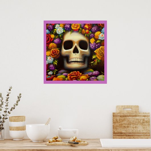 Dag van de Doden Ofendra 5 Poster (Keuken)