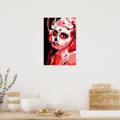 dag van de doden poster (Keuken)