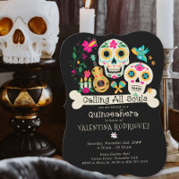 Dag van de doden roept alle zielen Quinceanera