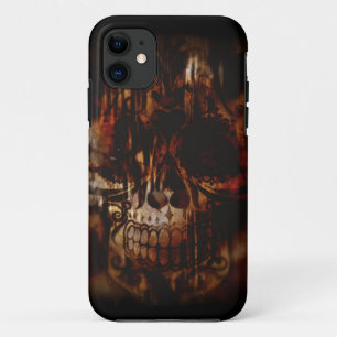 Dag van de Doden Suiker Schedel Grunge Ontwerp iPhone 11 Hoesje