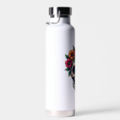 Dag van de Doden Suiker Skull � Dia de los Muertos Waterfles (Rechts)