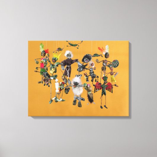 Dag van de Doden, uit Oaxaca Canvas Afdruk (Voorkant)