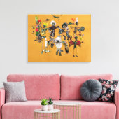 Dag van de Doden, uit Oaxaca Canvas Afdruk (Insitu (Woonkamer))