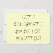 DAG VAN DE DODEN UITNODIGING (Achterkant)