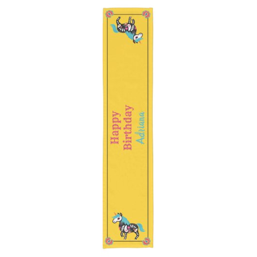 Dag van de dodesuikerschedel korte tafelloper (Voorkant)