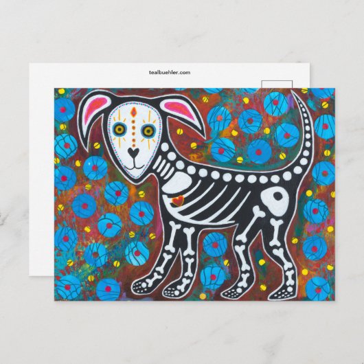 Dag van de Dog Briefkaart (Voorkant / Achterkant)