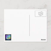 Dag van de Dokters Bedankt aan Doctor, Blue Seasca Briefkaart (Achterkant)