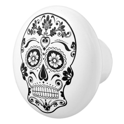 DAG VAN DE DOOD 1 KERAMISCHE KNOP (Rechts)