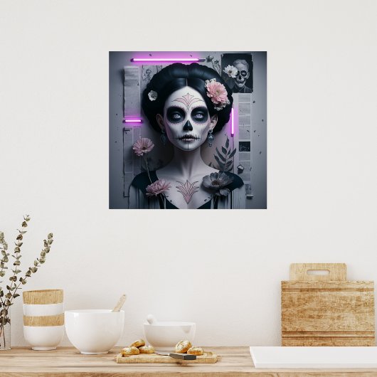 Dag van de dood 1 poster (Keuken)