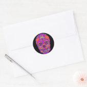 Dag van de dood 2 ronde sticker (Envelop)