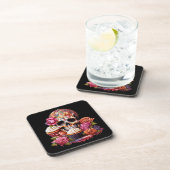 Dag van de dood bier onderzetter (Rechterzijde)