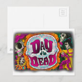Dag van de dood briefkaart (Voorkant / Achterkant)
