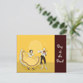 Dag van de dood briefkaart (Staand voorkant)