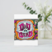 Dag van de dood briefkaart (Staand voorkant)