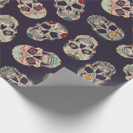 Dag van de dood cadeaupapier (Hoek)