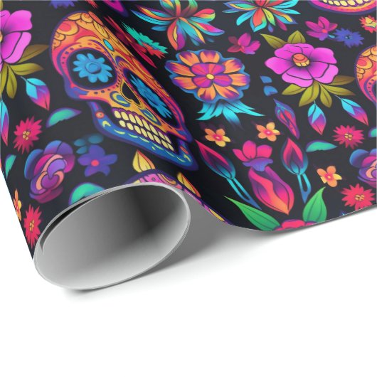 Dag van de dood cadeaupapier (Rol Hoek)