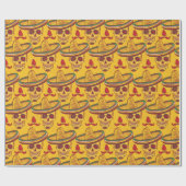 Dag van de dood cadeaupapier (Vlak)