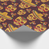 Dag van de dood cadeaupapier (Hoek)