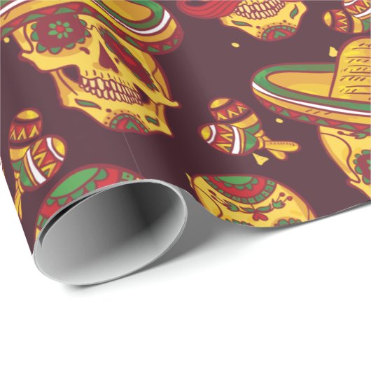 Dag van de dood cadeaupapier (Rol Hoek)