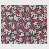 Dag van de dood cadeaupapier (Vlak)
