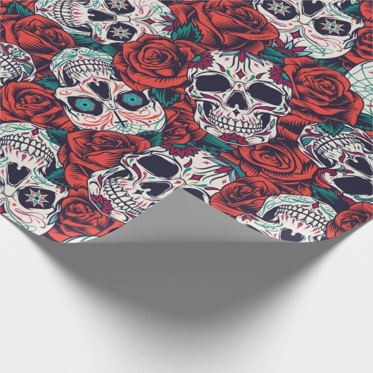 Dag van de dood cadeaupapier (Hoek)