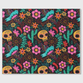 Dag van de dood cadeaupapier (Vlak)