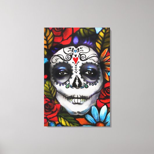 Dag van de dood canvas afdruk (Voorkant)