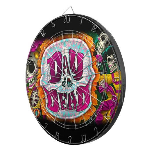 Dag van de dood dartbord (Voorkant Rechts)