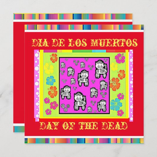 Dag van de dood, Dia de los Muertos (Voorkant / Achterkant)