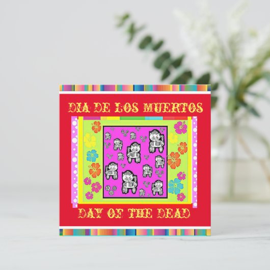 Dag van de dood, Dia de los Muertos (Staand voorkant)