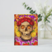 Dag van de dood - Dia de los Muertos Briefkaart (Staand voorkant)