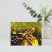 dag van de dood/dia de los muertos briefkaart (Staand voorkant)