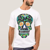 Dag van de dood - Día de Los Muertos - Suikersched T-shirt (Voorkant)