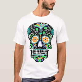 Dag van de dood - Día de Los Muertos - Suikersched T-shirt