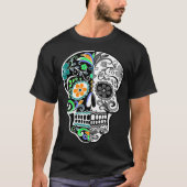 Dag van de dood - Día de Los Muertos - Suikersched T-shirt (Voorkant)