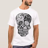 Dag van de dood - Día de Los Muertos - Suikersched T-shirt (Voorkant)