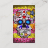 Dag van de dood - Doodmasker Visitekaartje (Achterkant)