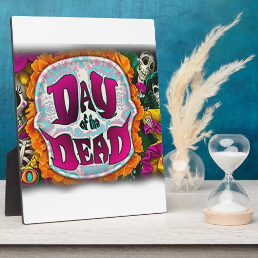 Dag van de dood fotoplaat (Zijkant)