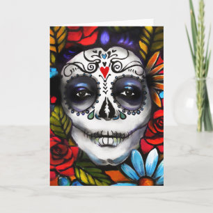 Dag van de Dood-groet Kaart
