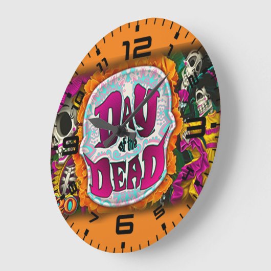 Dag van de dood grote klok (Hoek)