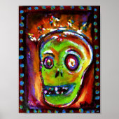 Dag van de dood in het rood poster (Voorkant)