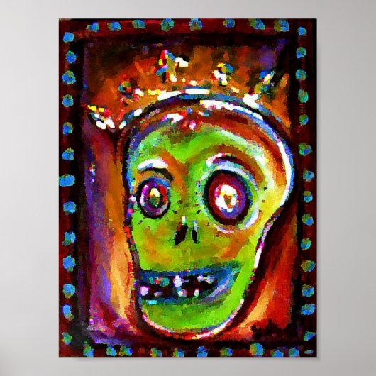 Dag van de dood in het rood poster (Voorkant)